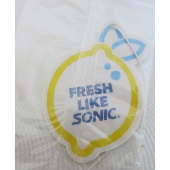Sonic Drive In NEW Blueberry Lemonade Keychain and Air Freshener Promo Merch - Picture 4 of 6